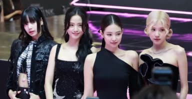 BLACKPINK: Blackpink at a pink carpet event for their film Blackpink World Tour [Born Pink] In Cinemas on August 9, 2024
