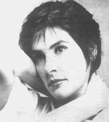 Enya: Newspaper clipping of Enya, January 22, 1989.