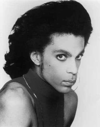 Prince: Promotional picture of Prince (1958-2016) in 1988, for his album LOVESEXY.
