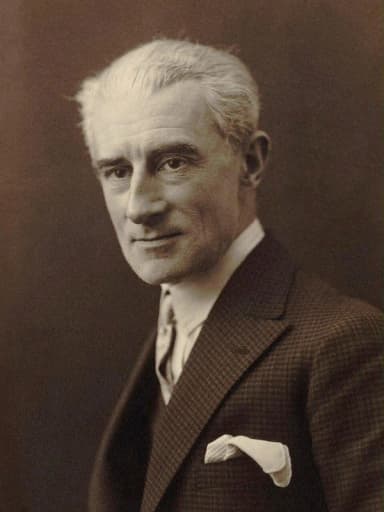 Maurice Ravel: Portrait of Maurice Ravel published in 1925.