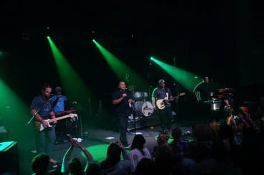 The Green: The Green performing in 2015