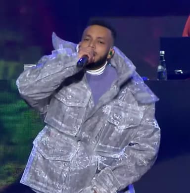 Wegz: Wegz in a concert in KSA 2023