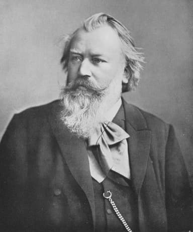 Johannes Brahms: Portrait of Johannes Brahms (1833-1897)