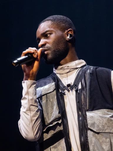 Dave: Santan Dave, performing live in Brussels on his The Boy Who Played the Harp Tour, 2026