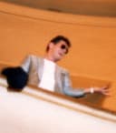 Falco: 1986 in Essen film premiere of Geld oder Leber