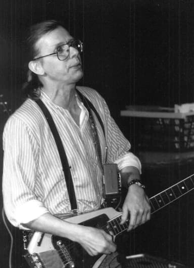 Gerhard Gundermann: Photo of German singer-songwriter Gerhard Gundermann.