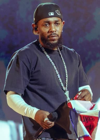 Kendrick Lamar: Kendrick Lamar performing at the Grand National Tour