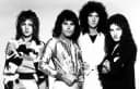 Queen: Musical group Queen, in a 1975 promotional photo for their album A Night At The Opera. Photo was published by their American label Elektra Records.