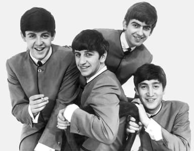 The Beatles: The Beatles 1963 publicity photo used on the cover of I Want to Hold Your Hand