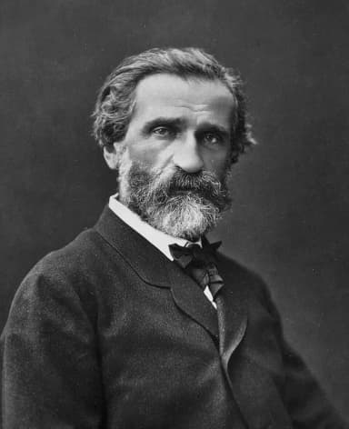 Giuseppe Verdi: Photograph of Giuseppe Verdi, circa 1872