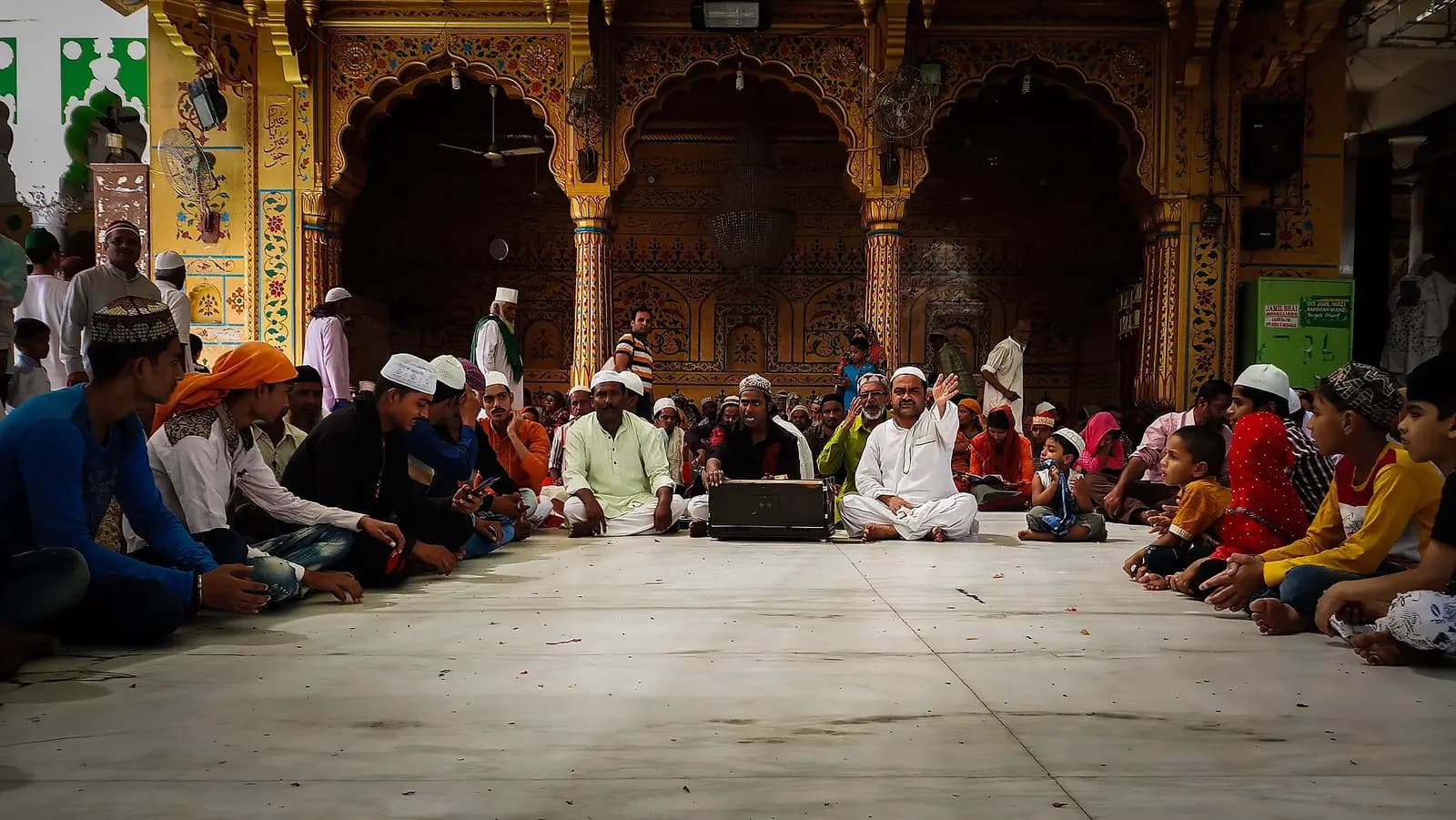India: Qawalli sang by the pilgrims and the locals. A must attend if visited.